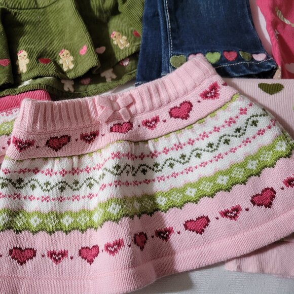 Gymboree Gingerbread Girl Used 3-6 & 6-12 month Lot. Located A21 - Picture 7 of 7